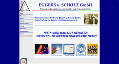 Desktop Screenshot of eggers-scholz.de