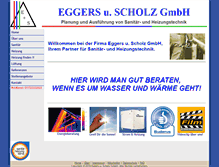 Tablet Screenshot of eggers-scholz.de